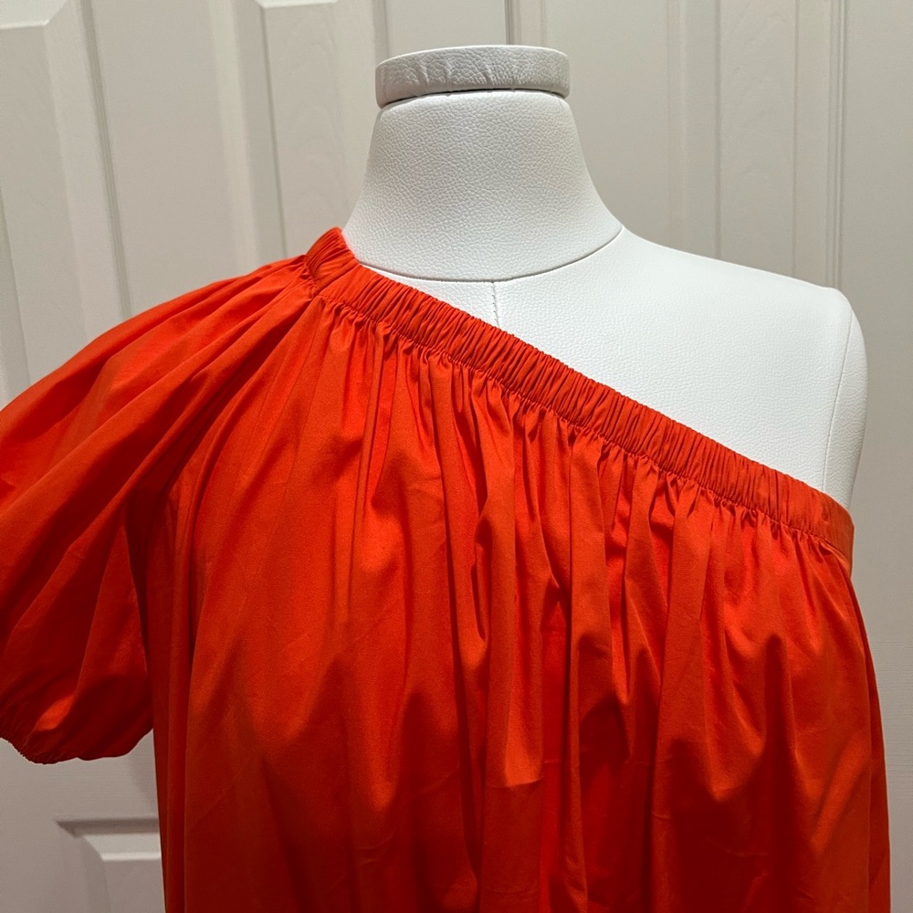 Diane Von Furstenberg Vibrant Orange Dress